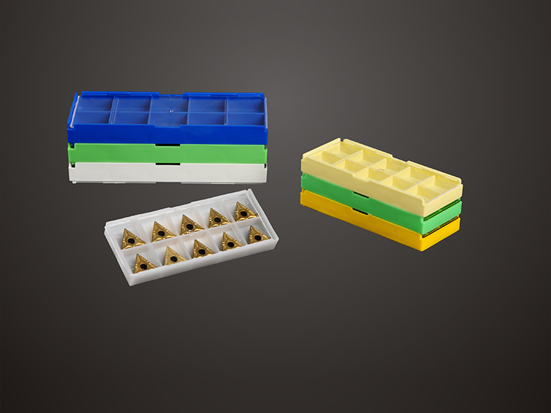 广东刀片厂在攀迪公司定制硬质合金刀片盒